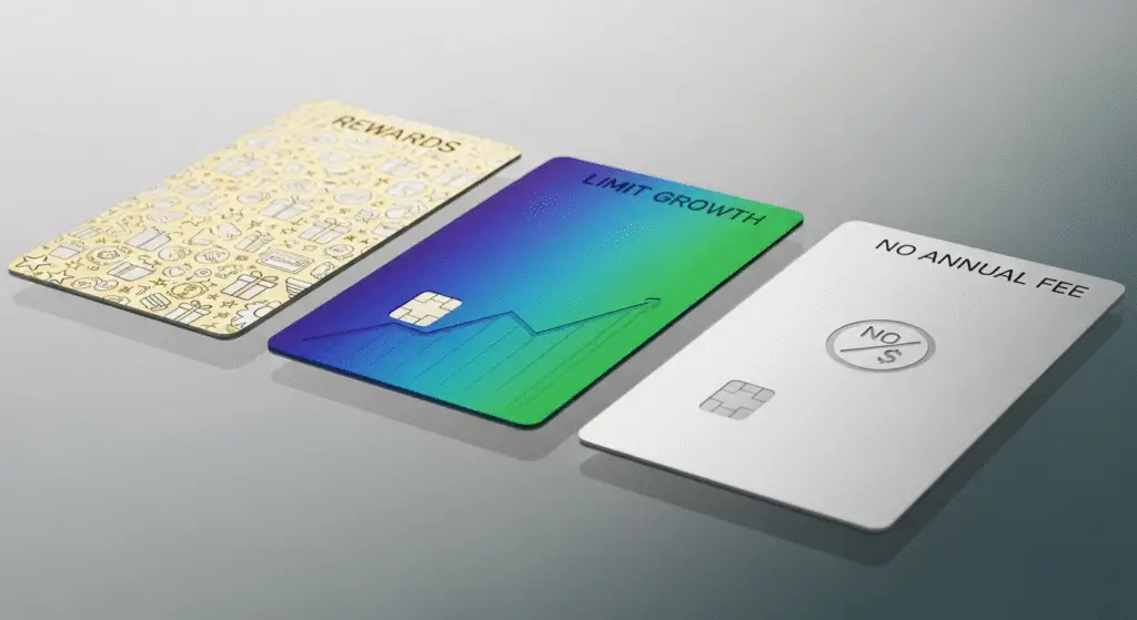 secured vs unsecured fair credit cards comparison wooden desk setup